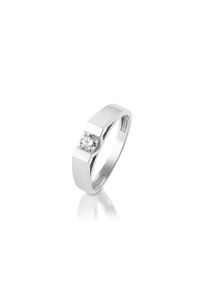 W.KRUK Wyjątkowy Pierścionek Złoty - złoto 585, Brylant 0,19ct - ZNN/PB+03B. Materiał: złote. Kolor: złoty. Kamień szlachetny: brylant #1