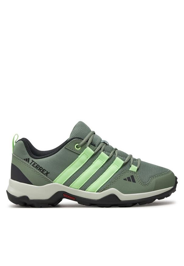 Adidas - Trekkingi adidas. Kolor: zielony. Model: Adidas Terrex. Sport: turystyka piesza