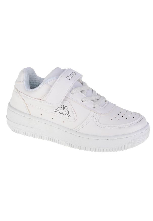 Buty do chodzenia dziewczęce, Kappa Bash K. Kolor: biały. Materiał: guma, materiał, tkanina, syntetyk. Sport: turystyka piesza