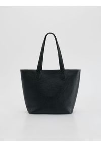 Reserved - Torebka shopper - czarny. Kolor: czarny. Materiał: skórzane #1