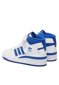 Adidas - adidas Sneakersy Forum Mid IG3755 Biały. Kolor: biały. Materiał: skóra #4
