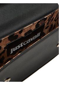 Just Cavalli Torebka 79RA4BBA Czarny. Kolor: czarny. Materiał: skórzane