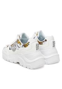 Versace Jeans Couture Sneakersy 78VA3SC7 Biały. Kolor: biały. Materiał: skóra #5