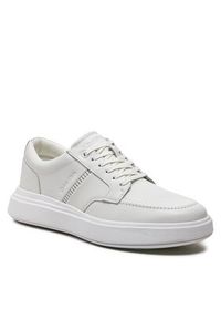 Calvin Klein Sneakersy Low Top Lace Up Tailor HM0HM01379 Biały. Kolor: biały #5