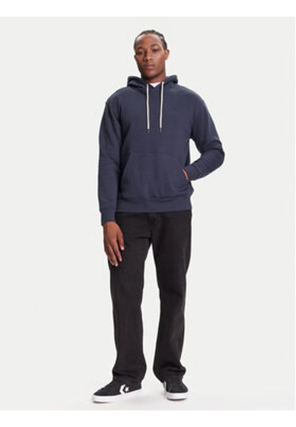 Quiksilver Bluza Salt Water Hoodie EQYFT05159 Granatowy Regular Fit. Kolor: niebieski. Materiał: bawełna