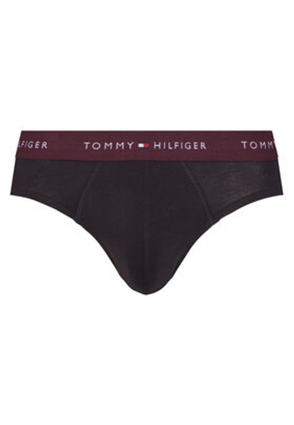 TOMMY HILFIGER - Tommy Hilfiger Komplet 3 par slipów UM0UM03471 Czarny. Kolor: czarny. Materiał: bawełna