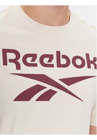 Reebok T-Shirt IM1621 Beżowy. Kolor: beżowy. Materiał: bawełna #7