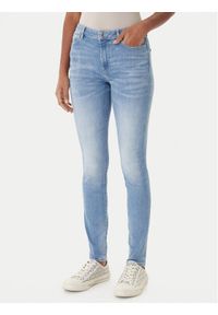 Guess Jeansy W2YA46 D4Q01 Niebieski Skinny Fit. Kolor: niebieski #1