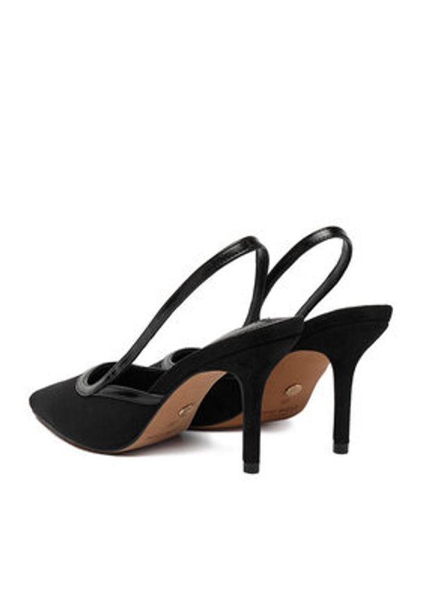 Nine West Szpilki EO-SX005 06 Czarny. Kolor: czarny. Materiał: materiał. Obcas: na szpilce