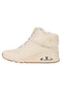 skechers - Buty do chodzenia dla dzieci Skechers Uno fall Air. Zapięcie: sznurówki. Kolor: beżowy. Materiał: syntetyk, materiał. Szerokość cholewki: normalna. Model: Skechers Sport. Sport: turystyka piesza