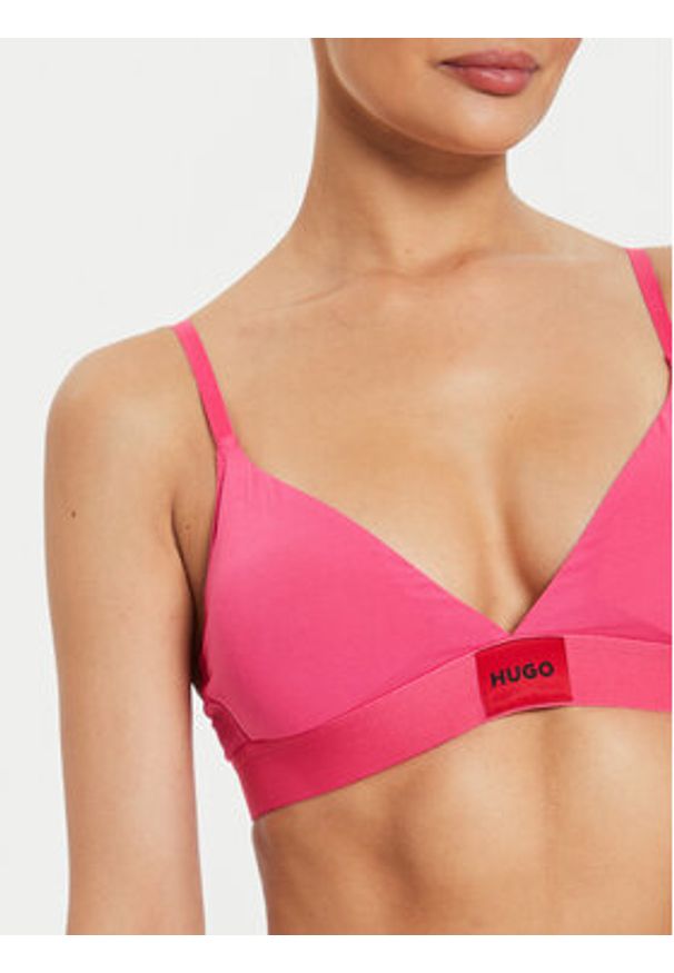 Hugo Biustonosz braletka Red Label 50503098 Różowy. Kolor: różowy. Materiał: bawełna