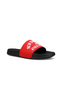 Klapki męskie New Balance SMF200T3 – czerwone. Kolor: czerwony. Materiał: materiał. Sezon: lato #2