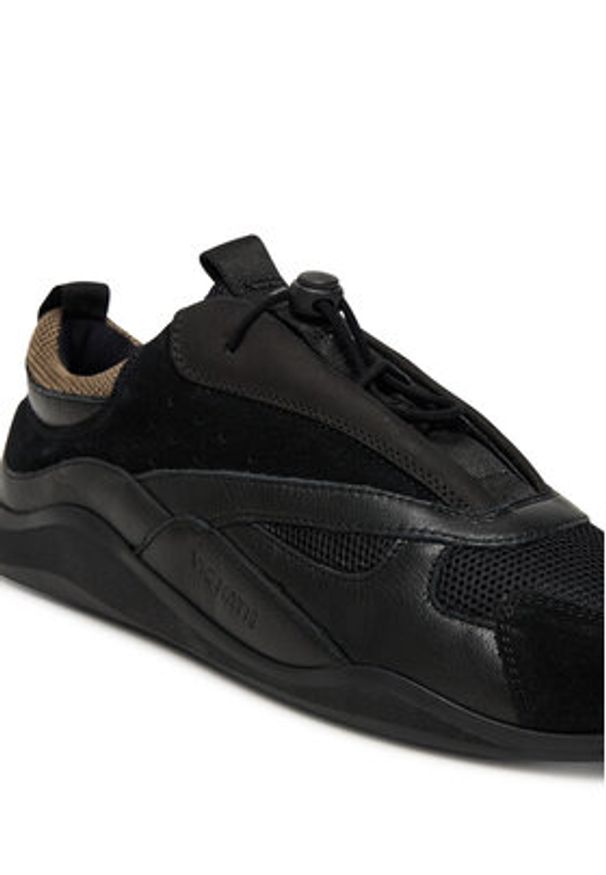 Vic Matié Sneakersy 1H4300D G32BR7T458 Czarny. Kolor: czarny. Materiał: zamsz, skóra