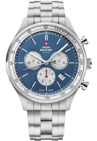Zegarek Head Zegarek męski Swiss Military by Chrono SM34081.03 srebrny. Kolor: srebrny #1