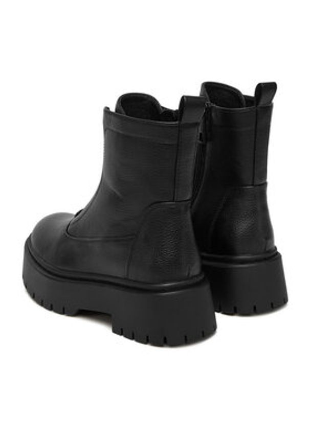 DeeZee Botki CEO-HY13123-35 Czarny. Kolor: czarny. Materiał: materiał