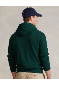 Ralph Lauren - RALPH LAUREN - Zielona bluza z kapturem i haftem. Typ kołnierza: kaptur. Kolor: zielony. Materiał: bawełna, poliester. Długość rękawa: długi rękaw. Długość: długie. Wzór: haft. Styl: klasyczny #4