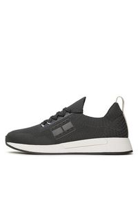 Tommy Jeans Sneakersy Tjm Knitted Runner EM0EM01225 Czarny. Kolor: czarny. Materiał: materiał