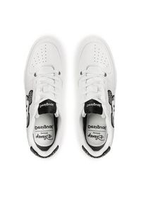 Desigual Sneakersy 23SSKP04 Biały. Kolor: biały. Materiał: skóra