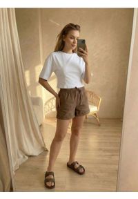 Sinsay - Bawełniana koszulka basic - biały. Kolor: biały. Materiał: bawełna