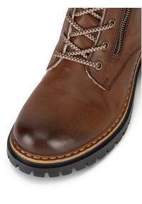 Rieker Botki 72608-24 Brązowy. Kolor: brązowy. Materiał: materiał #6