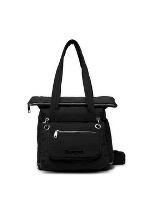 Desigual Plecak 24WAKY08 Czarny. Kolor: czarny. Materiał: materiał