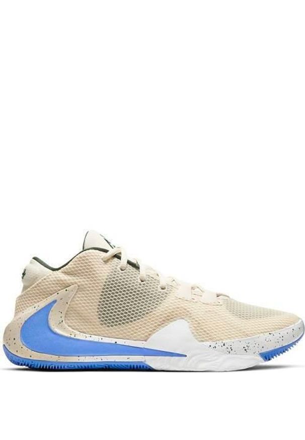 Buty koszykarskie męskie Nike Zoom Freak 1. Zapięcie: sznurówki. Kolor: wielokolorowy, niebieski. Materiał: materiał. Szerokość cholewki: normalna. Model: Nike Zoom