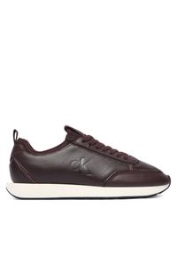 Sneakersy Calvin Klein. Kolor: brązowy #1