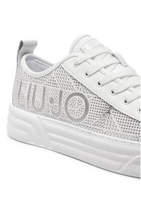 Liu Jo Sneakersy Cleo BF4031 P0102 Biały. Kolor: biały. Materiał: skóra