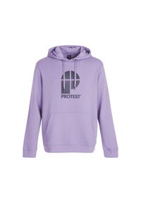 Klasyczna bluza z kapturem Protest. Typ kołnierza: kaptur. Kolor: fioletowy #1