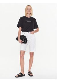 Calvin Klein T-Shirt Coordinates Logo Graphic K20K204996 Czarny Regular Fit. Kolor: czarny. Materiał: bawełna #4
