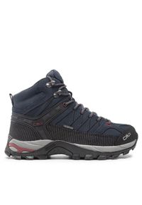 CMP Trekkingi Rigel Mid Trekking Shoes Wp 3Q12947 Granatowy. Kolor: niebieski. Materiał: skóra, zamsz. Sport: turystyka piesza #1