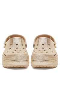 Crocs Klapki BAYA PLATFORM CLOG 208459-212 Złoty. Kolor: złoty. Obcas: na platformie #6