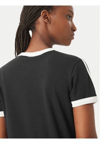 Adidas - adidas T-Shirt 3 Stripes KD7980 Czarny Regular Fit. Kolor: czarny. Materiał: bawełna #3