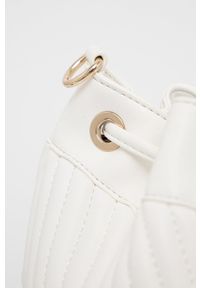 Sisley Plecak damski kolor biały mały gładki. Kolor: biały. Wzór: gładki #2