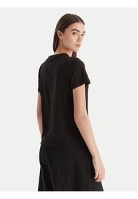 Tommy Jeans T-Shirt Linear DW0DW21964 Czarny Regular Fit. Kolor: czarny. Materiał: bawełna #3