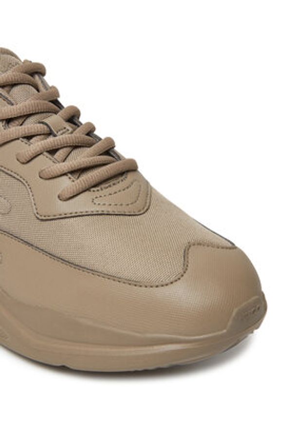 Hugo - HUGO Sneakersy Leon 50536960 Beżowy. Kolor: beżowy. Materiał: materiał