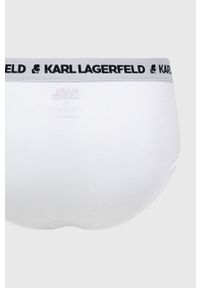 Karl Lagerfeld slipy (3-pack) 211M2103.61 męskie kolor biały. Kolor: biały. Materiał: bawełna #2