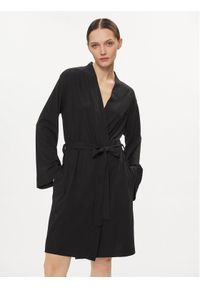 Calvin Klein Underwear Szlafrok 000QS7185A Czarny. Kolor: czarny. Materiał: bawełna #1