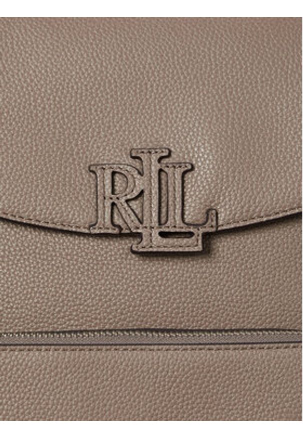Lauren Ralph Lauren - LAUREN RALPH LAUREN Plecak Medium Cameryn 431969355003 Beżowy. Kolor: beżowy. Materiał: skóra