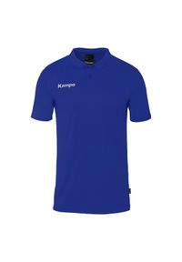 KEMPA - Koszulka polo dla dzieci Kempa Poly. Typ kołnierza: polo. Kolor: niebieski, czarny, wielokolorowy. Sport: piłka nożna