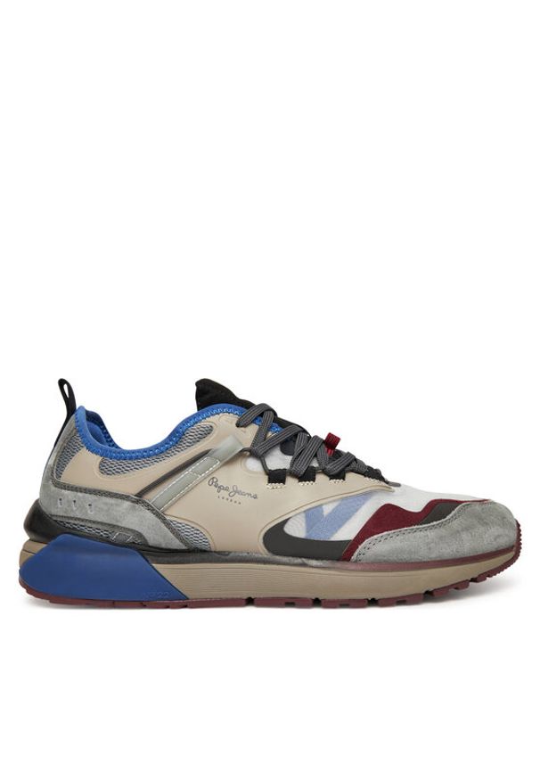 Pepe Jeans Sneakersy Stoke Sport M PMS600013 Szary. Kolor: szary. Materiał: materiał