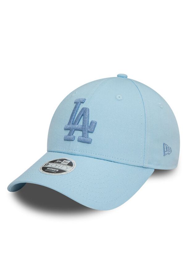 New Era Czapka z daszkiem Wmns Met Logo 940 La Dodgers 60503623 Niebieski. Kolor: niebieski. Materiał: materiał