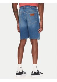 Wrangler Szorty jeansowe Texas 112362505 Niebieski Regular Fit. Kolor: niebieski. Materiał: bawełna #4
