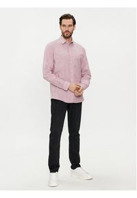 Selected Homme Koszula 16079052 Różowy Regular Fit. Kolor: różowy. Materiał: bawełna