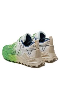 OFF-WHITE - Off-White Sneakersy OMIA139S22FAB0020155 Zielony. Kolor: zielony. Materiał: materiał #5