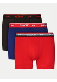 Nike Komplet 3 par bokserek Trunk 0000KE1008 Kolorowy. Materiał: bawełna. Wzór: kolorowy