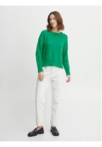 Fransa Sweter 20611827 Zielony Regular Fit. Kolor: zielony. Materiał: bawełna #4