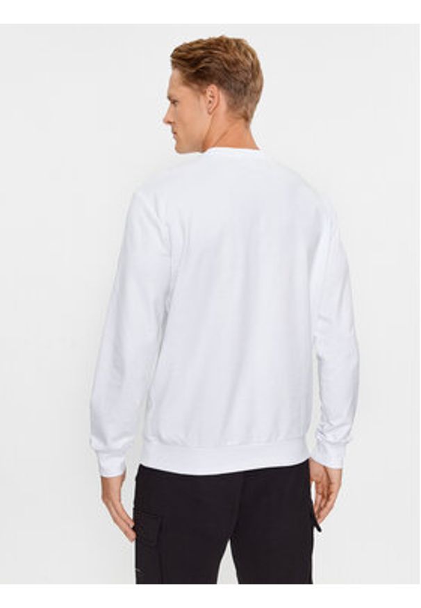 EA7 Emporio Armani Bluza 6RPM60 PJ05Z 0100 Biały Regular Fit. Kolor: biały. Materiał: bawełna