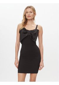 Rinascimento Sukienka koktajlowa CFC0117420003 Czarny Regular Fit. Kolor: czarny. Materiał: syntetyk. Styl: wizytowy #1