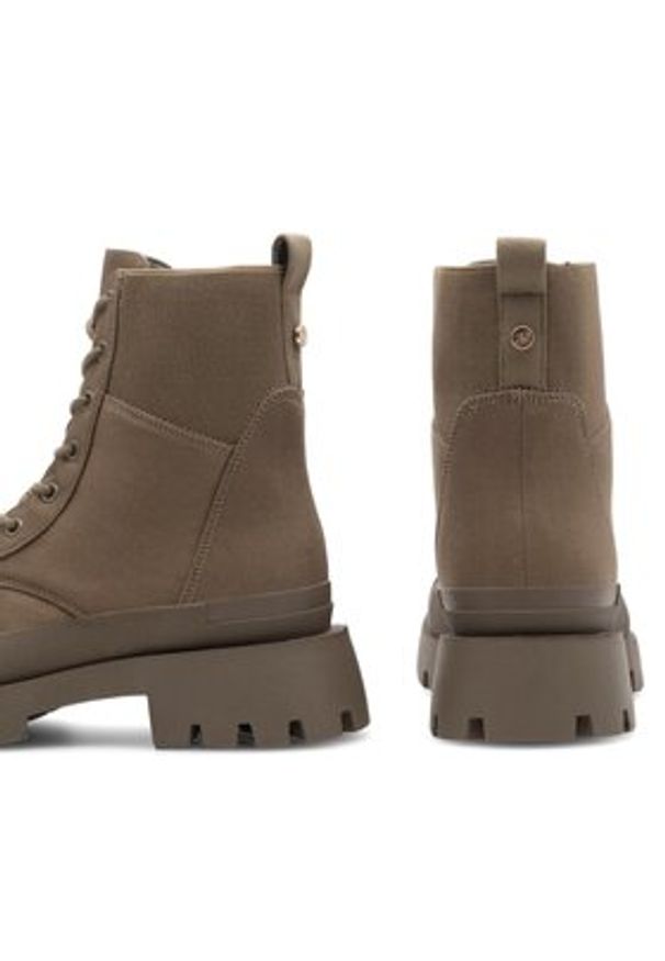 Jenny Fairy Botki MILANA WYL3497-6 Khaki. Kolor: brązowy. Materiał: materiał